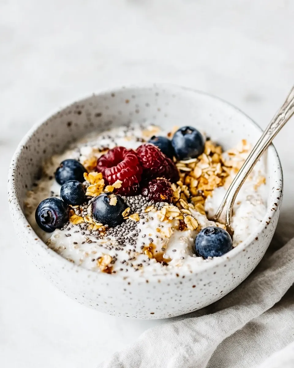 Homemade Keto Overnight Oats recipe photo