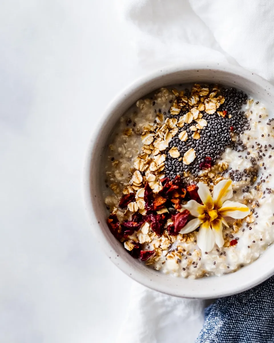 Easy Keto Overnight Oats dish photo