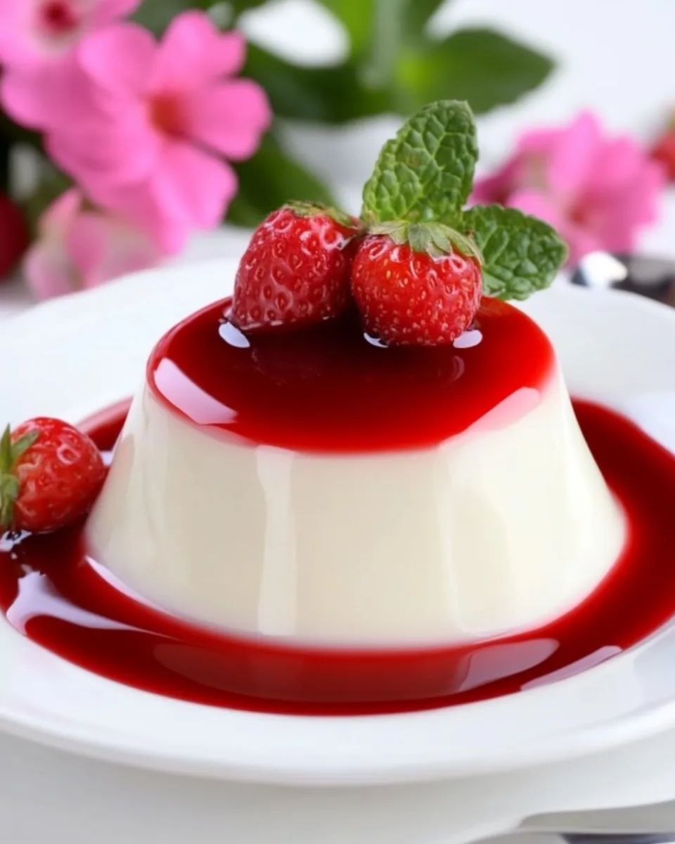Homemade Keto Panna Cotta photo
