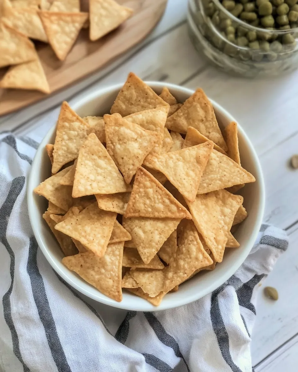 Easy Keto Tortilla Chips recipe photo