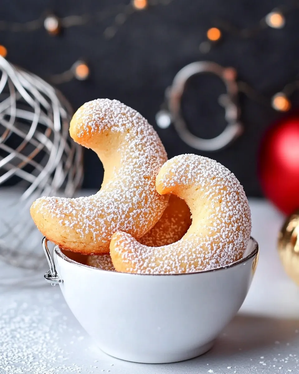 Delicious Kiflyky Cookies (Crescent Cookies) image