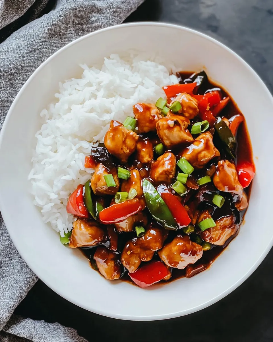 Homemade Kung Pao Chicken recipe photo