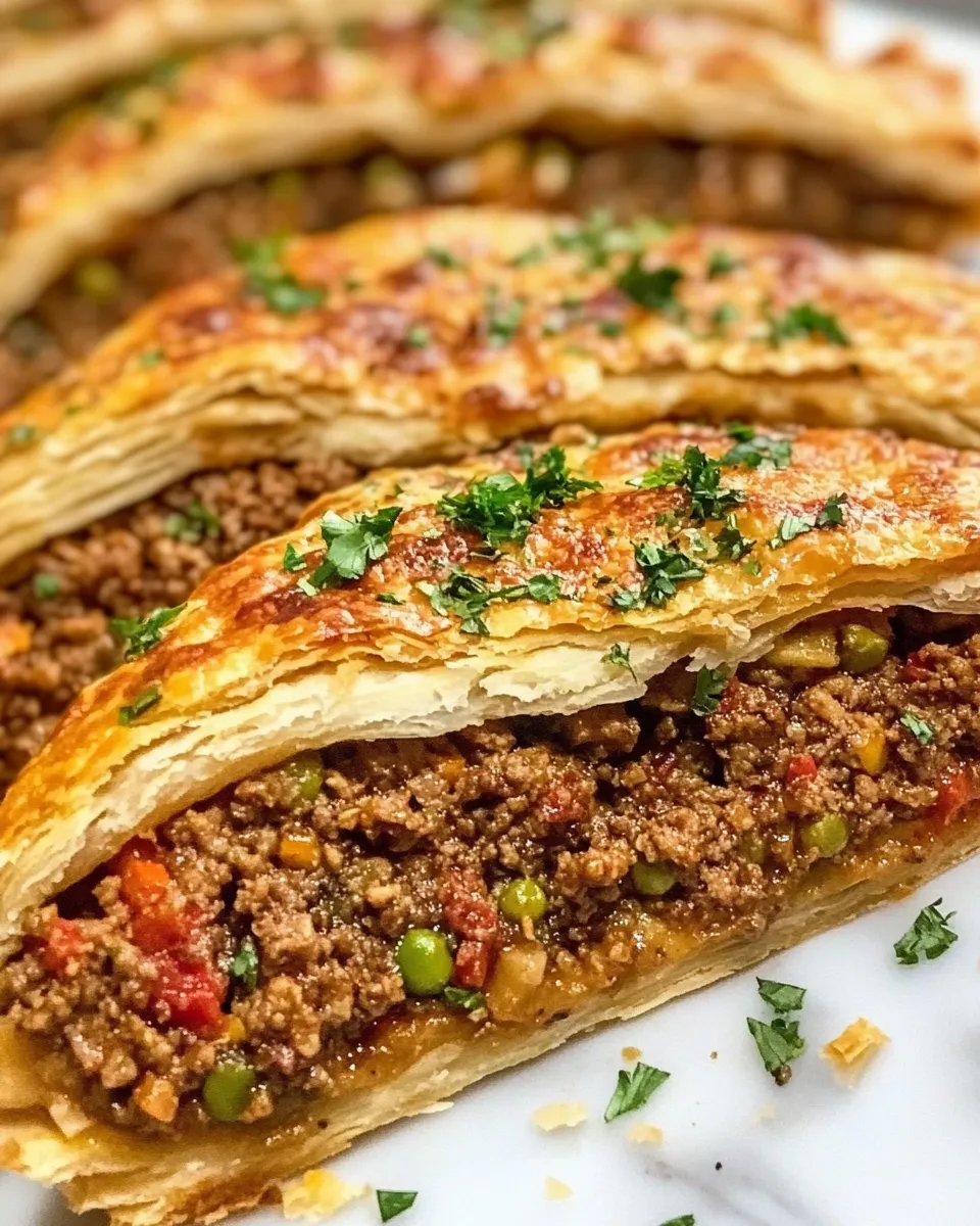 Easy Lahm Bi Ajeen: Lebanese Meat Pies recipe photo