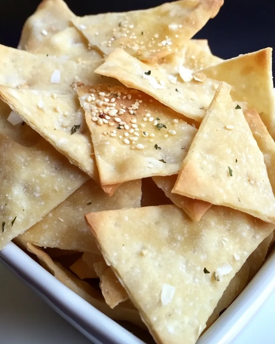 Delicious Lavash Crackers shot