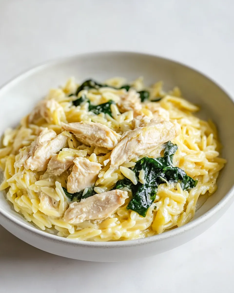 Easy Lemon Chicken Orzo recipe photo