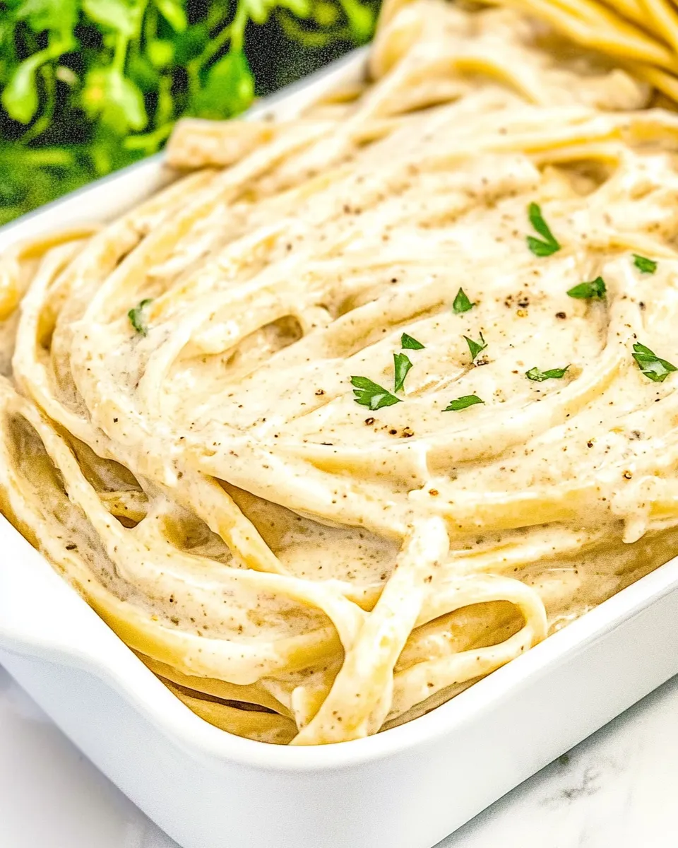 Delicious Light Alfredo Sauce recipe photo
