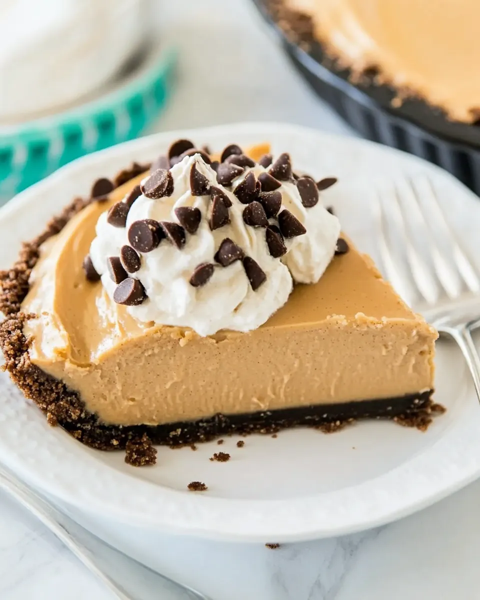 Simple Lighter Peanut Butter Pie shot