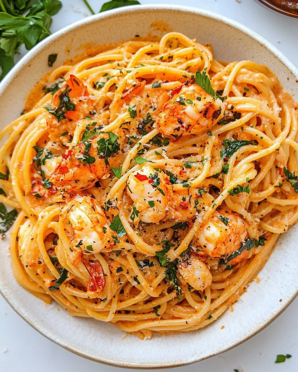 Homemade Lobster Pasta photo