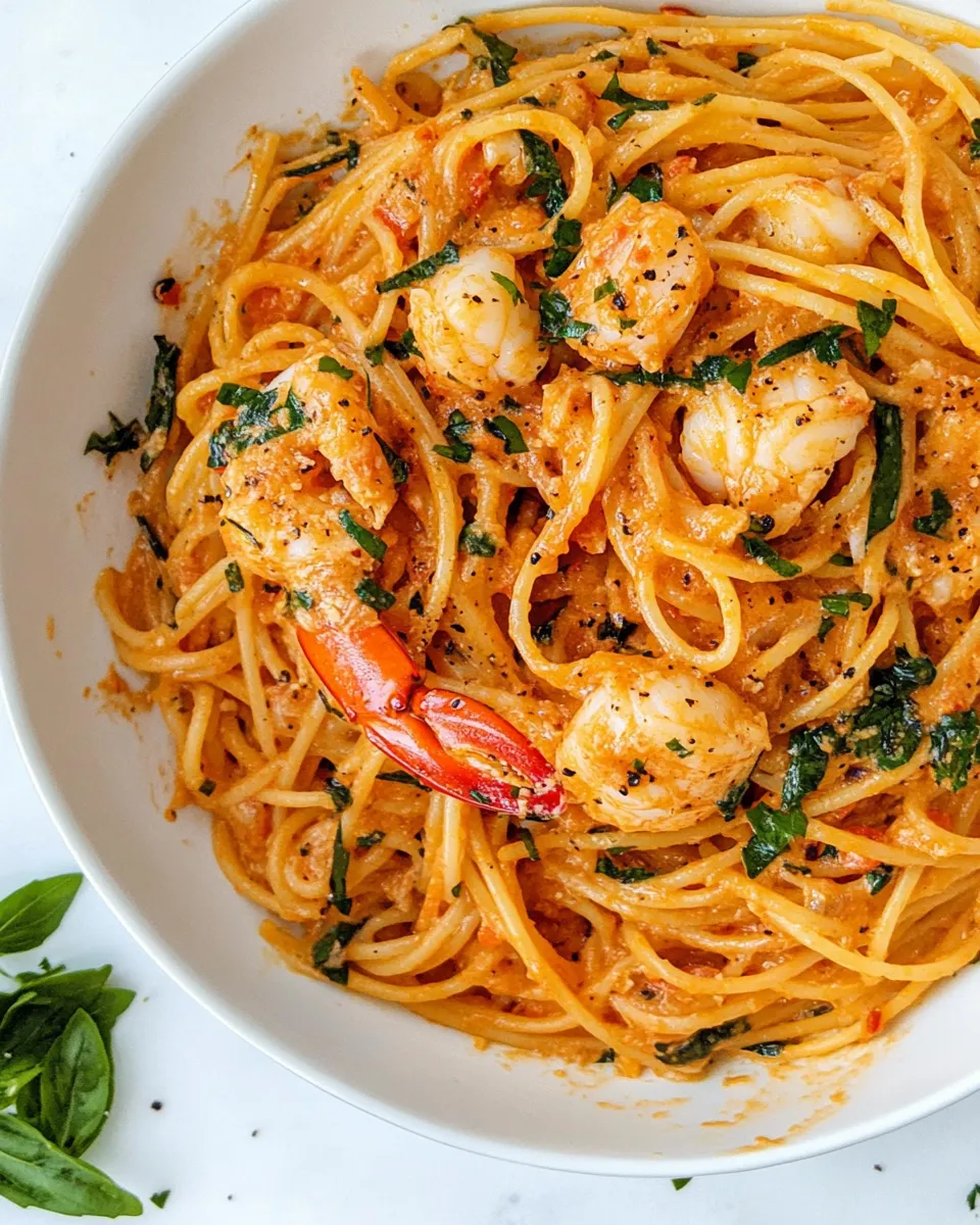 Easy Lobster Pasta recipe photo