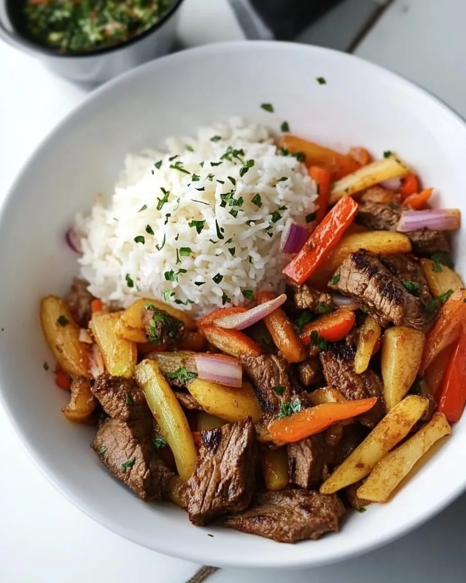 Easy Lomo Saltado Recipe photo