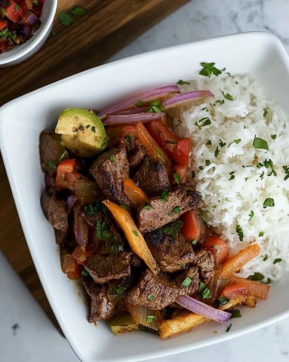 Delicious Lomo Saltado Recipe image
