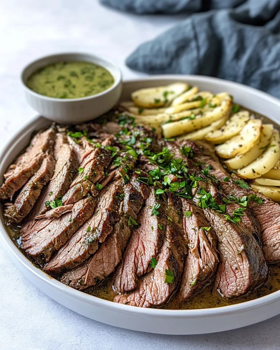 Homemade London Broil Marinade photo