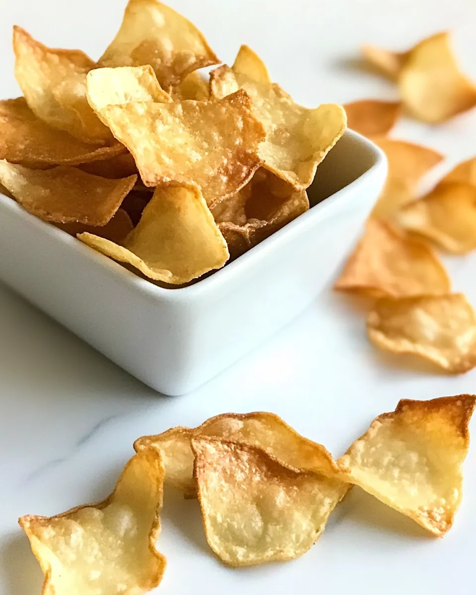 Easy Low Calorie Chips recipe photo