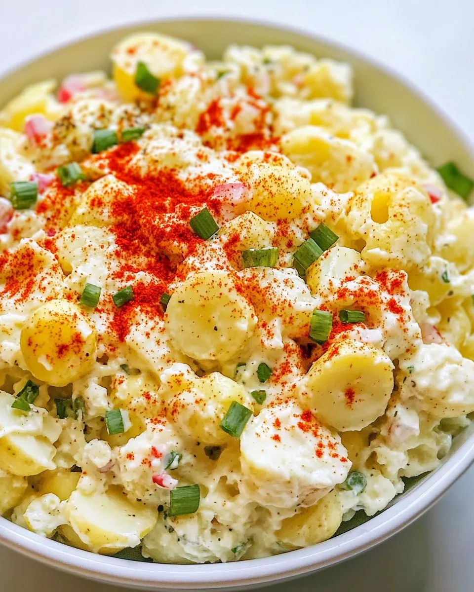 Easy Low Carb Potato Salad recipe photo