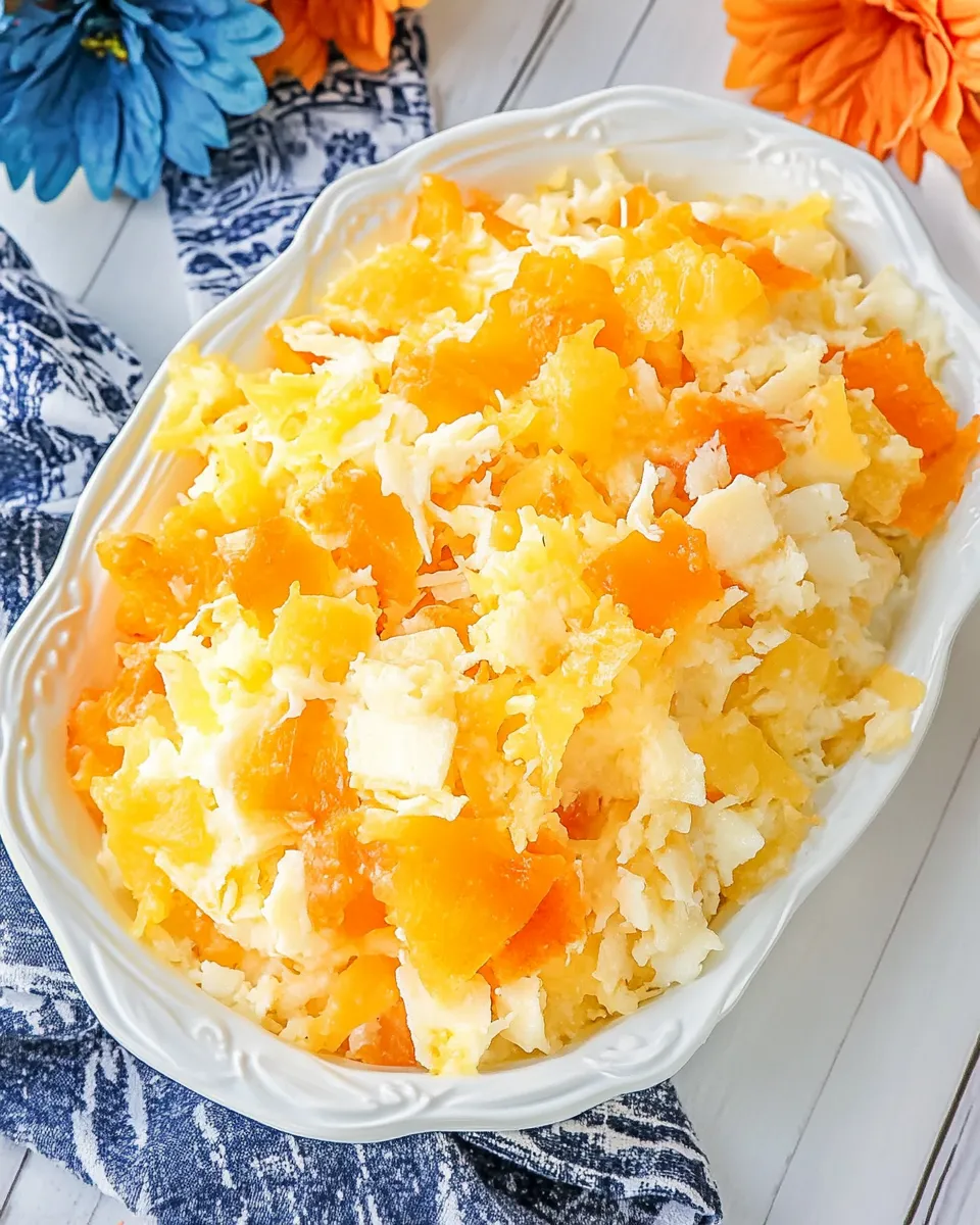 Classic Lubys Ambrosia Salad (Easy Copycat Recipe) image