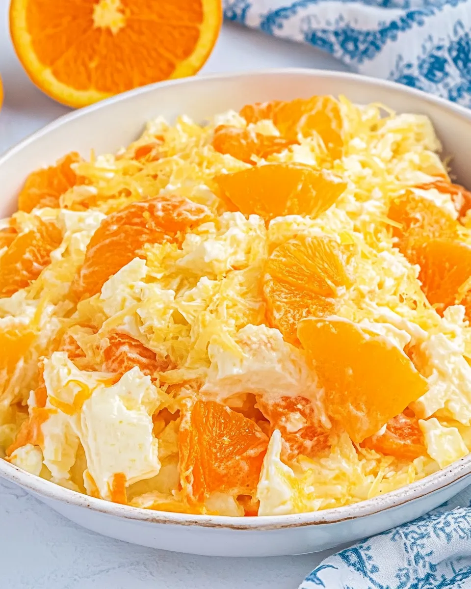 Easy Lubys Ambrosia Salad (Easy Copycat Recipe) recipe photo