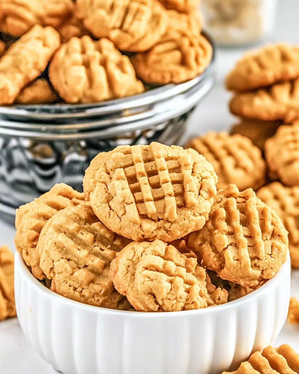 Classic Lunch Lady Peanut Butter Cookies image