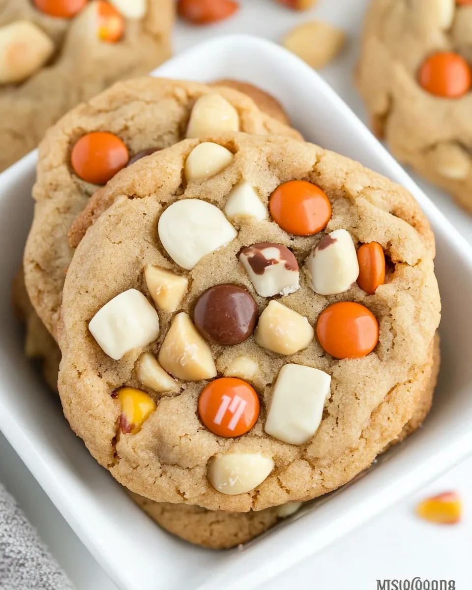 Easy M&M White Chocolate Macadamia Nut Cookies recipe photo