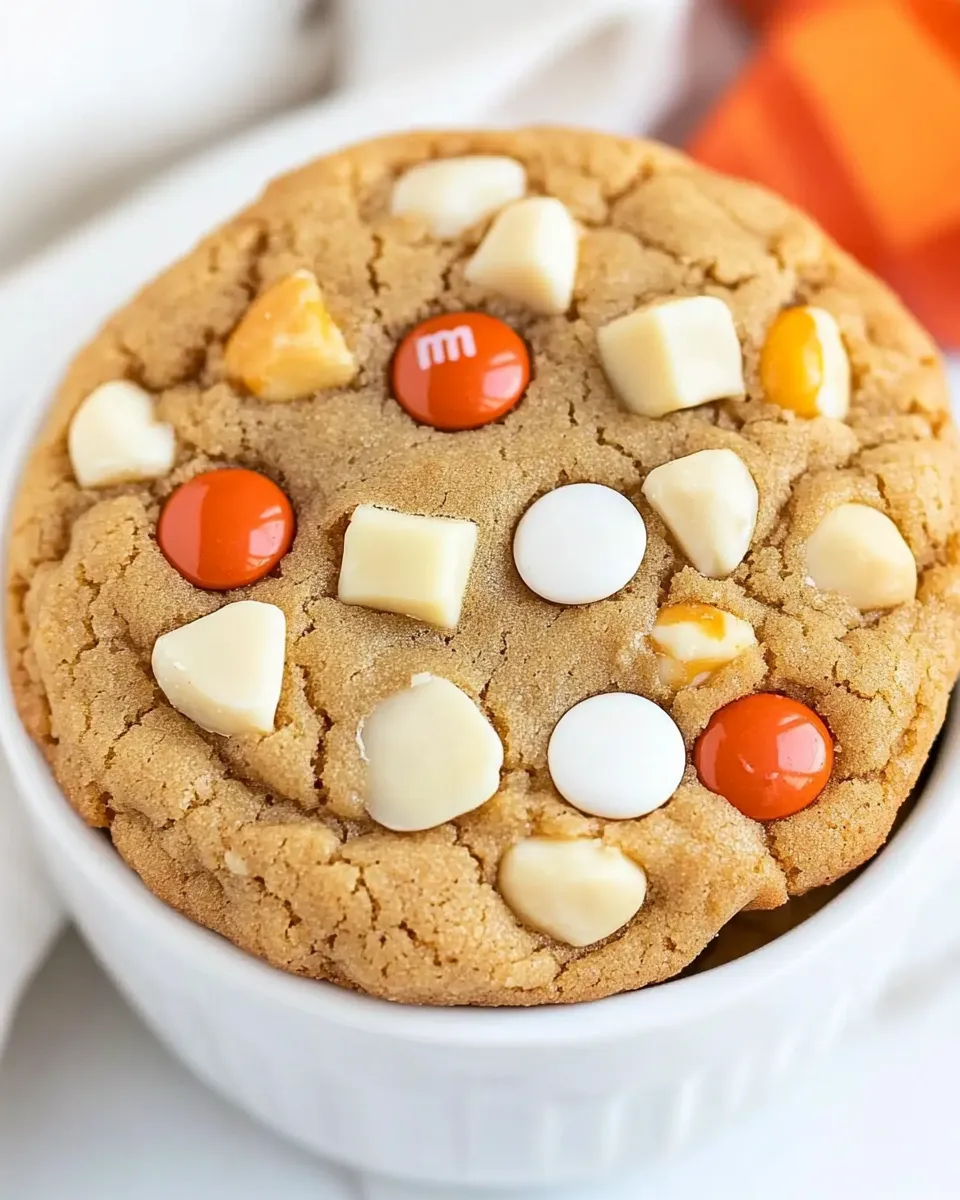 Delicious M&M White Chocolate Macadamia Nut Cookies shot