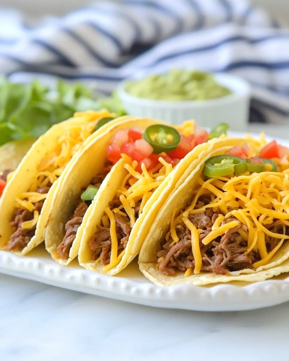 Delicious Madisons Favorite Beef Tacos (Slow Cooker or Instant Pot) image