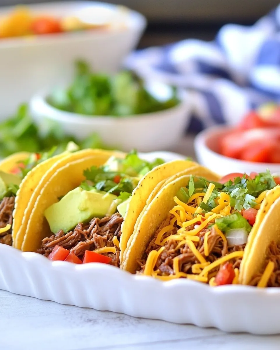 Best Madisons Favorite Beef Tacos (Slow Cooker or Instant Pot) recipe photo