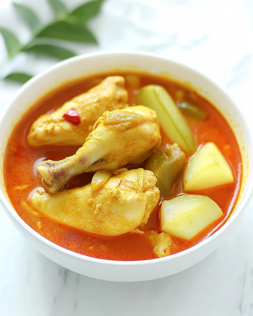 Homemade Malaysian Chicken Curry photo