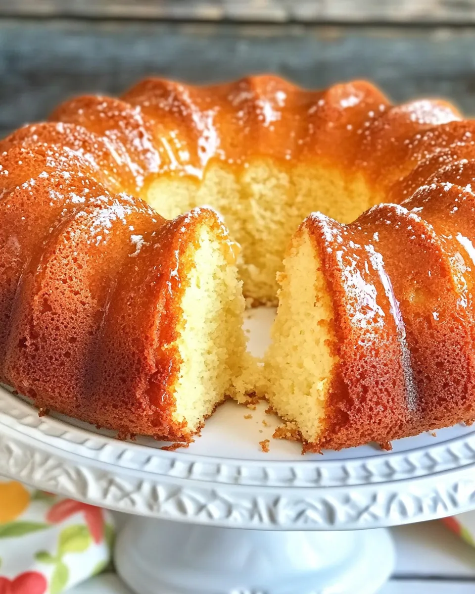 Delicious Mamas 7up Pound Cake shot