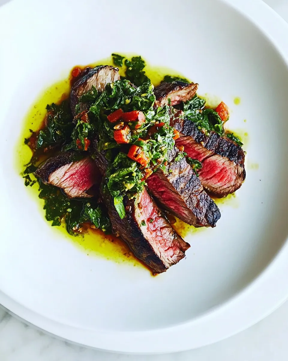 Homemade Marinated Skirt Steak photo