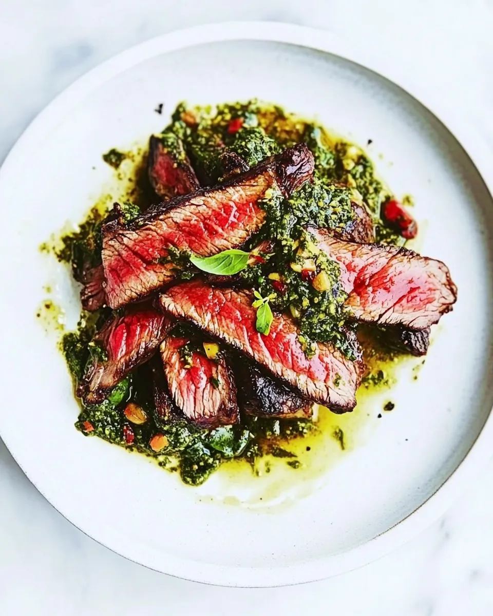 Delicious Marinated Skirt Steak shot