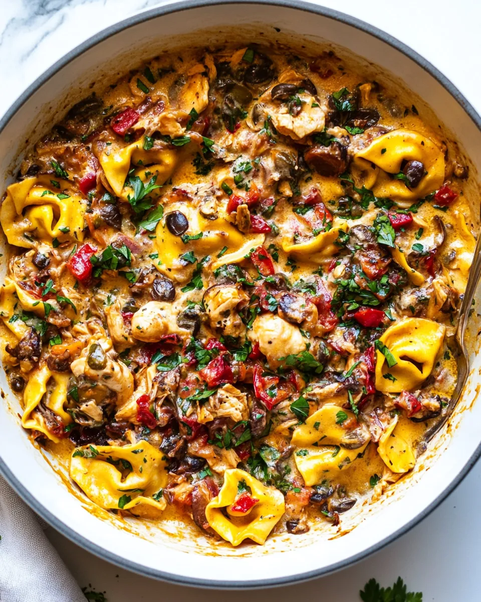 Delicious Marry Me Chicken Tortellini image