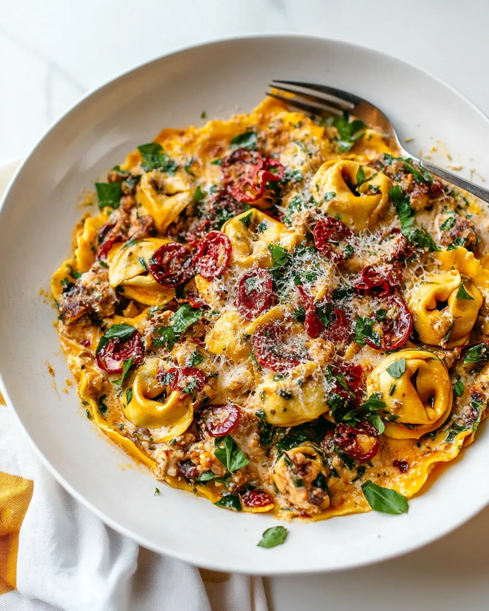 Easy Marry Me Chicken Tortellini recipe photo