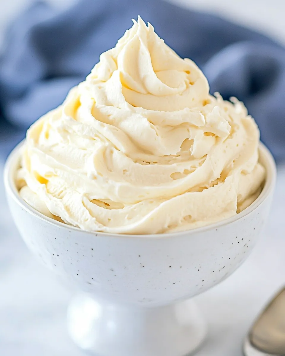 Easy Marshmallow Buttercream Frosting recipe photo