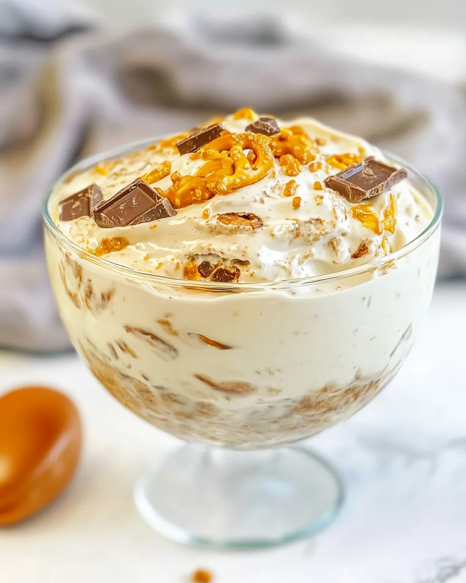 Easy McDonalds Chocolate Pretzel McFlurry Easy Copycat Recipe shot