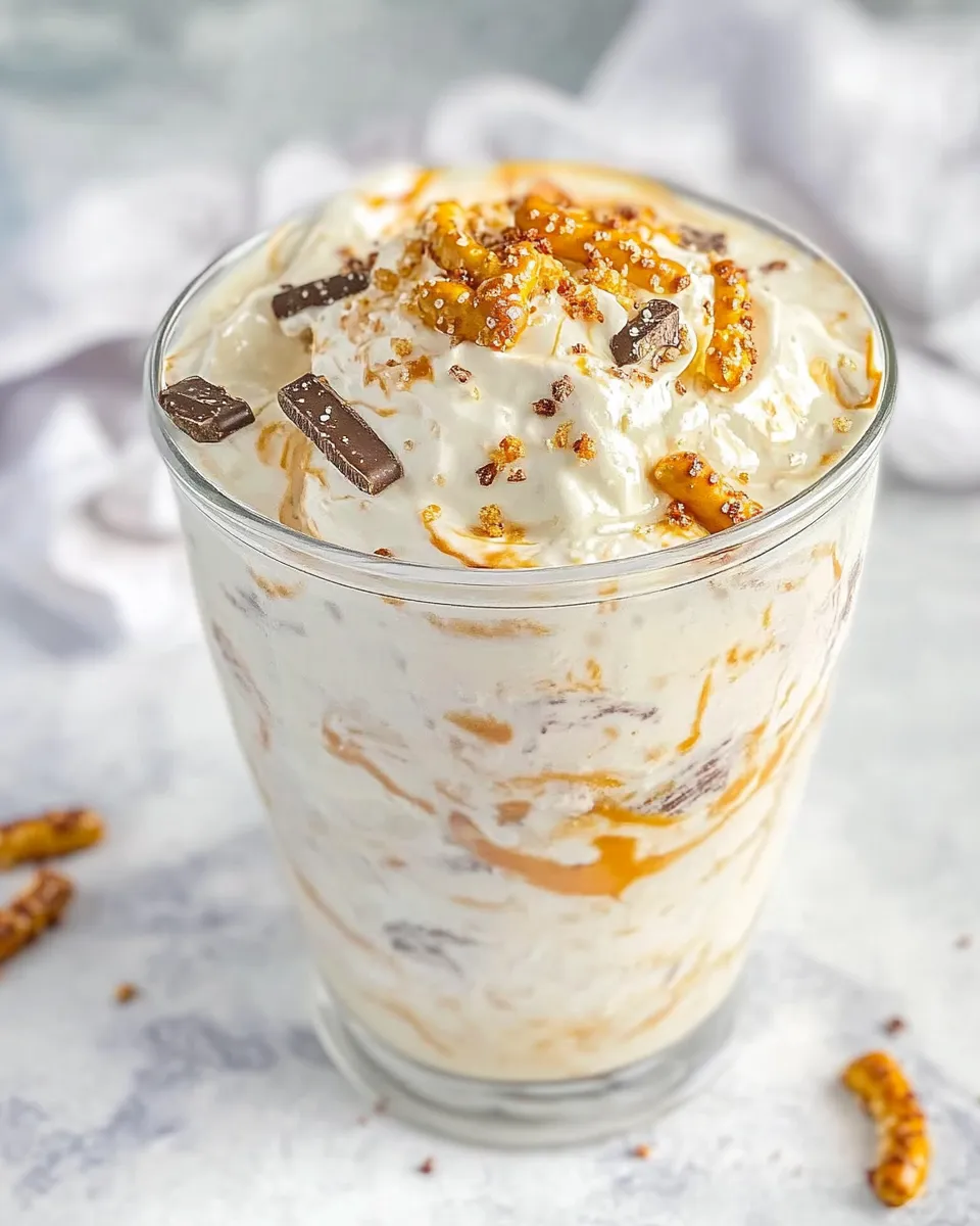 Delicious McDonalds Chocolate Pretzel McFlurry Easy Copycat Recipe recipe photo