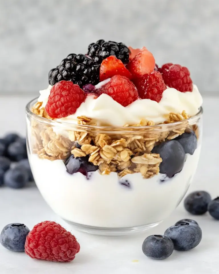 Homemade McDonalds Fruit and Yogurt Parfait Easy Copycat Recipe photo