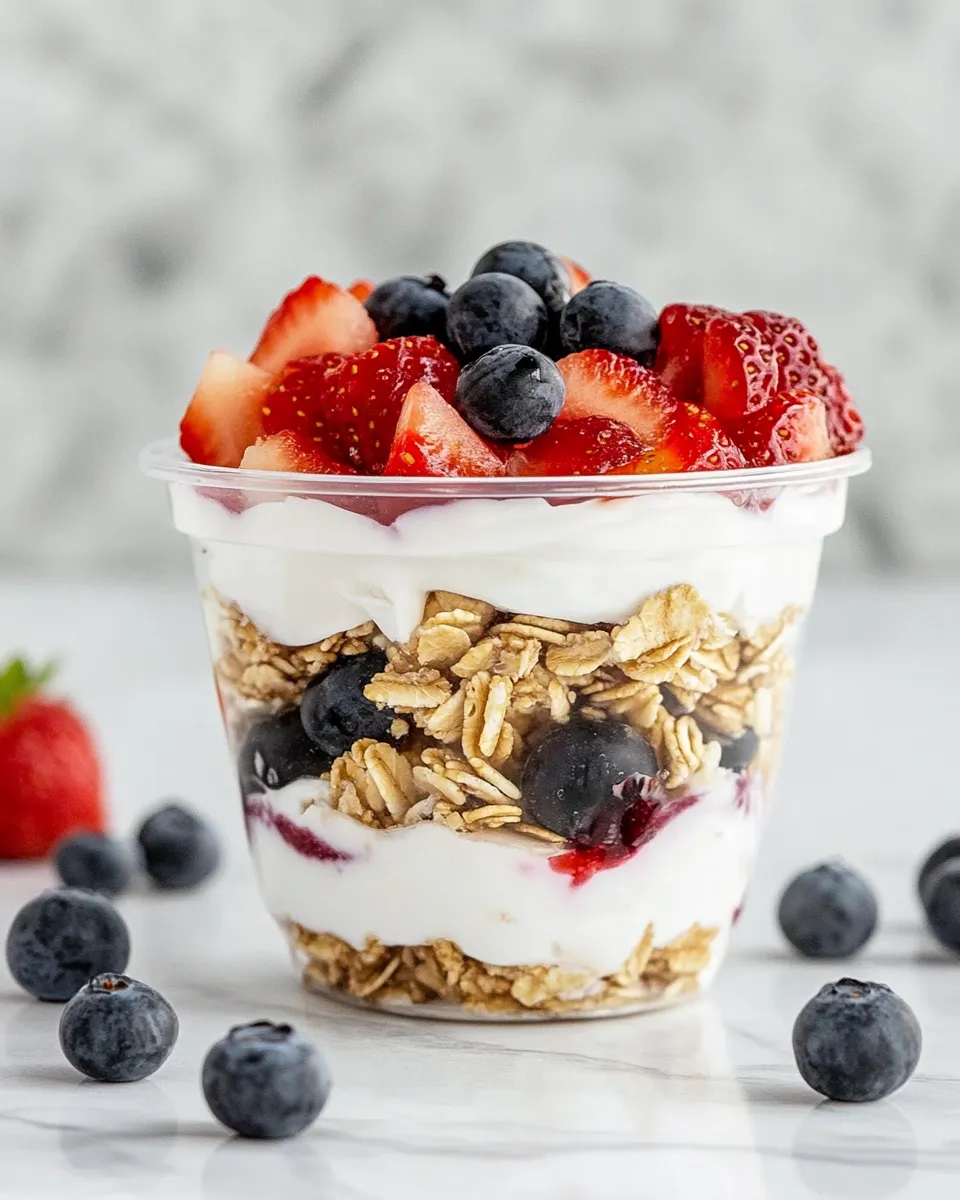 Classic McDonalds Fruit and Yogurt Parfait Easy Copycat Recipe image