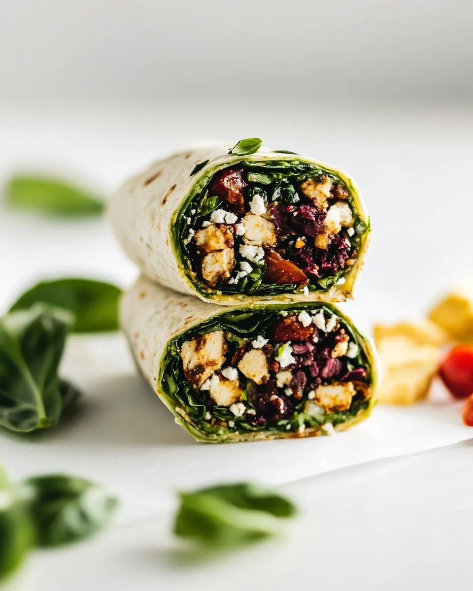 Homemade Mediterranean Wrap photo