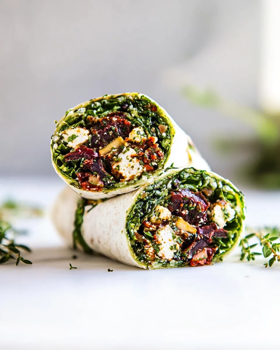 Easy Mediterranean Wrap recipe photo