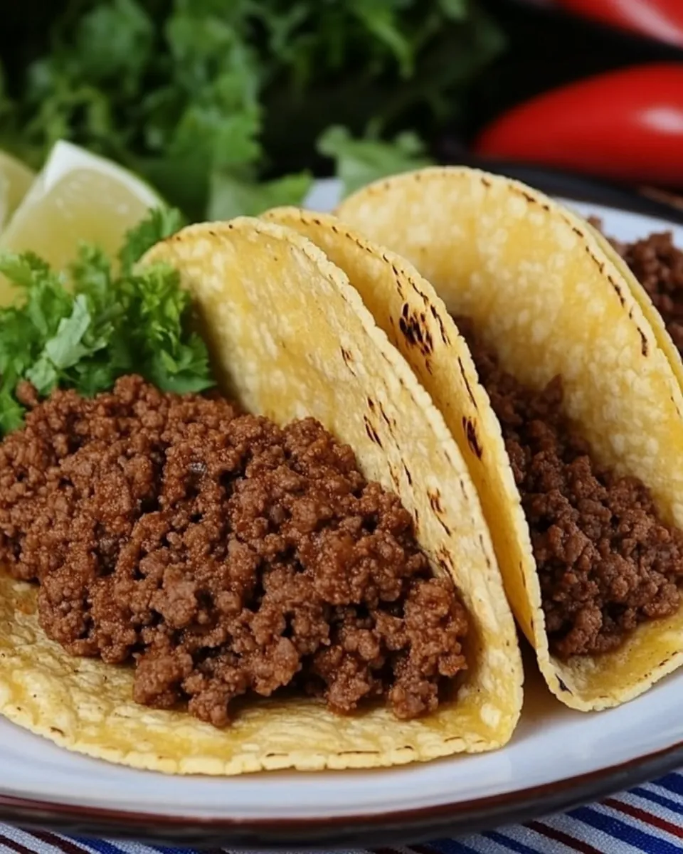 Easy Mexican Ground Beef Taco Filling recipe photo