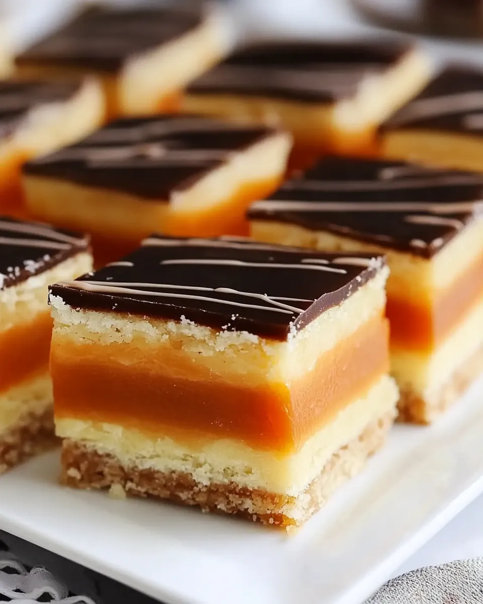 Homemade Millionaires Shortbread (Caramel Shortbread) recipe photo
