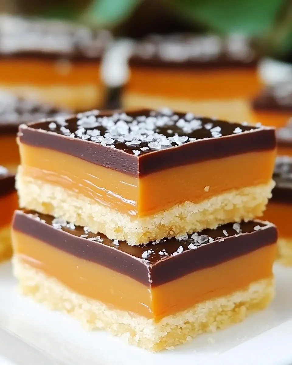 Classic Millionaires Shortbread (Caramel Shortbread) dish photo