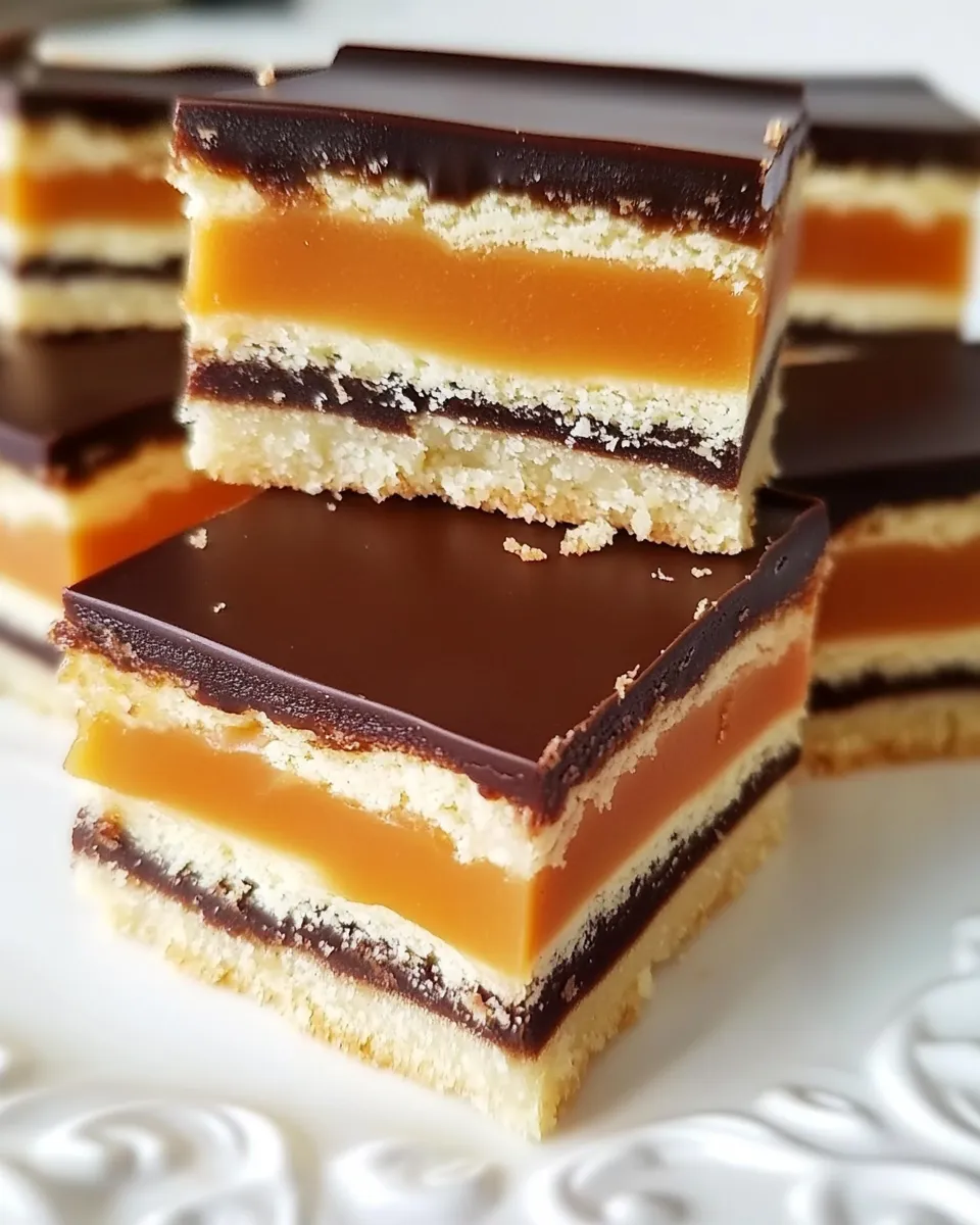 Delicious Millionaires Shortbread (Caramel Shortbread) picture