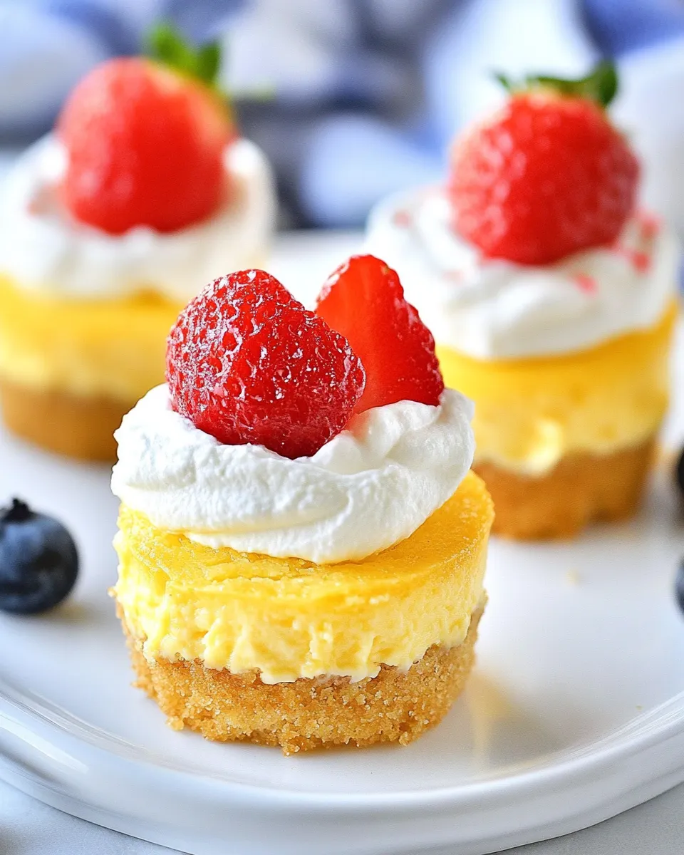 Easy Mini Cheesecakes Recipe shot