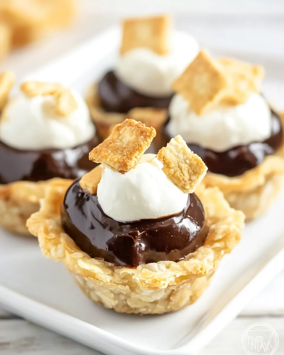 Classic Mini Smores Tarts recipe photo