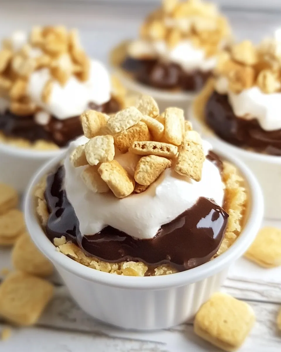 Tasty Mini Smores Tarts shot