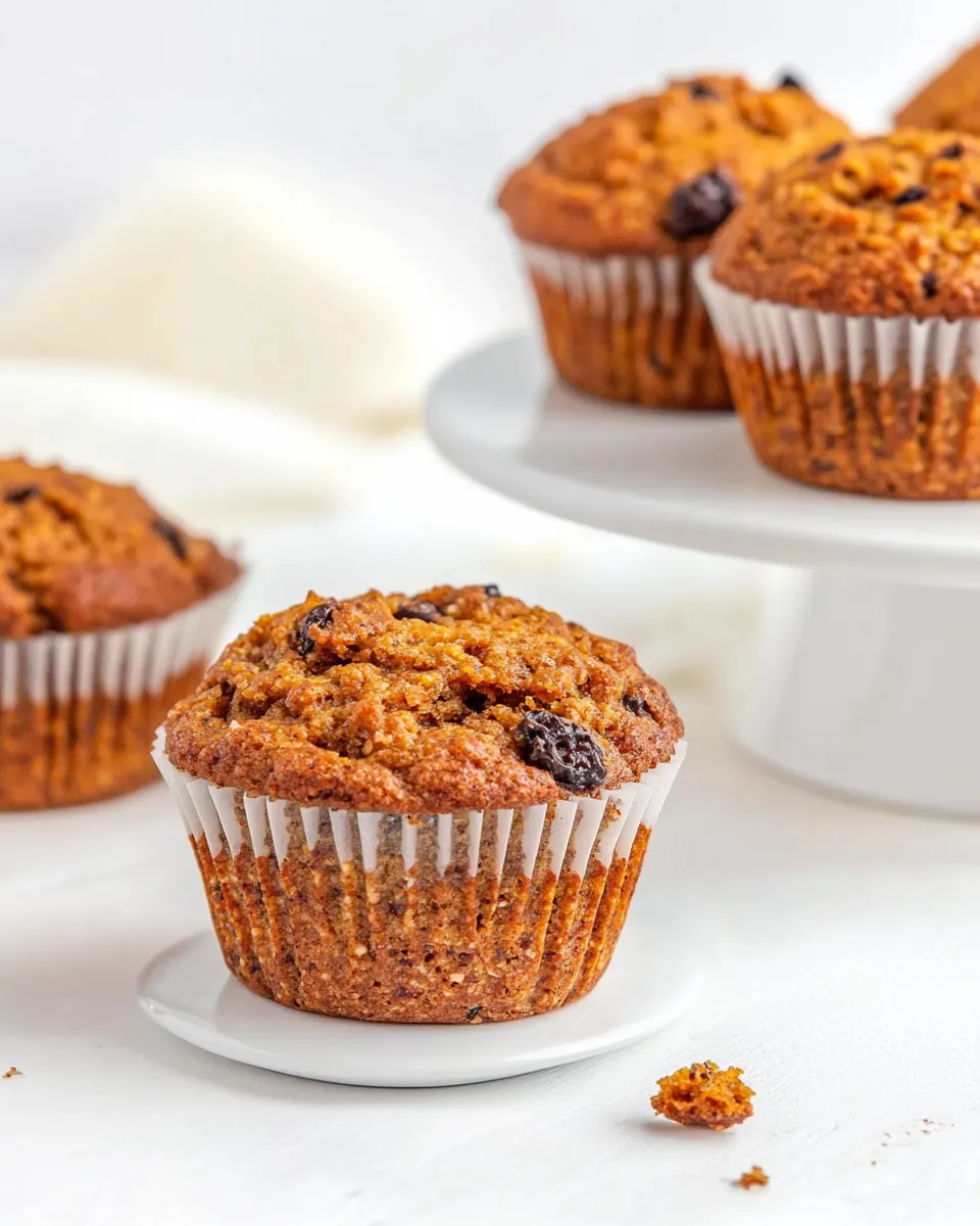 Easy Moist Bran Muffins shot