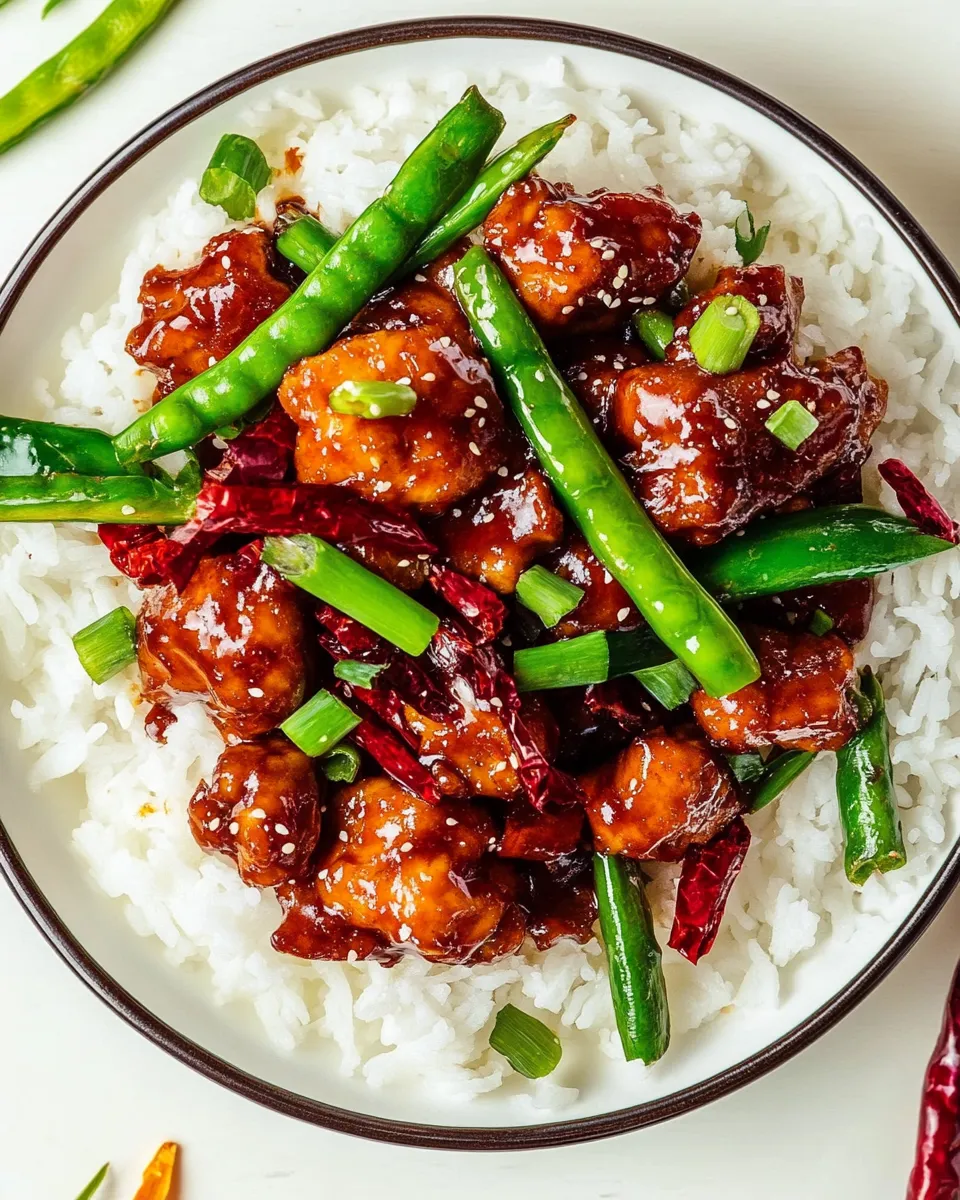 Homemade Mongolian Chicken photo