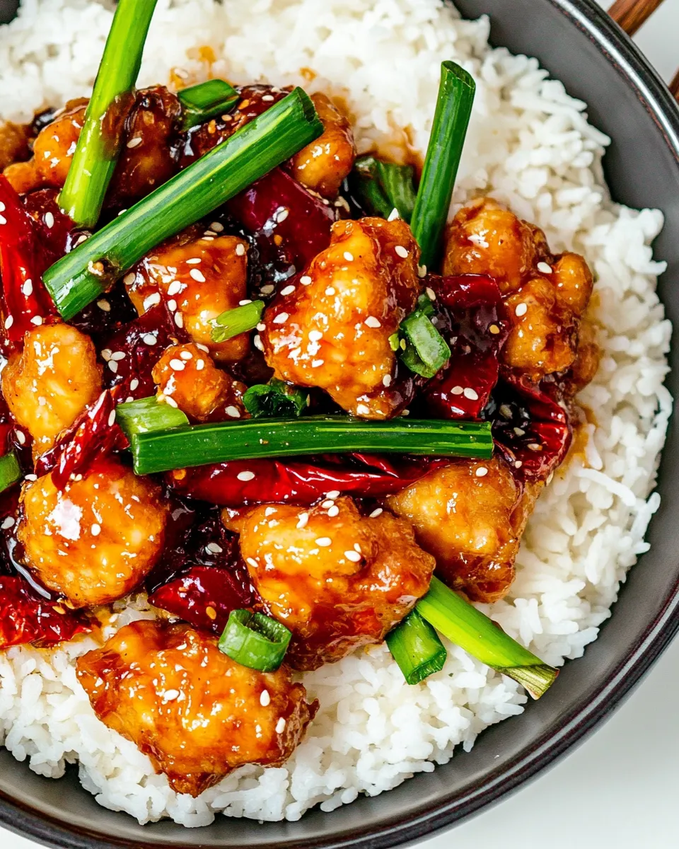 Easy Mongolian Chicken image