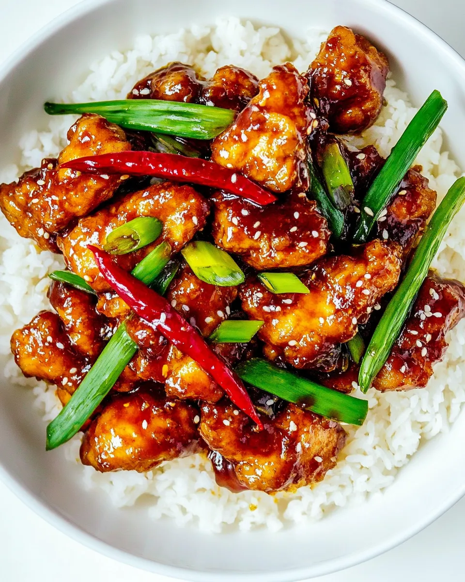 Delicious Mongolian Chicken recipe photo