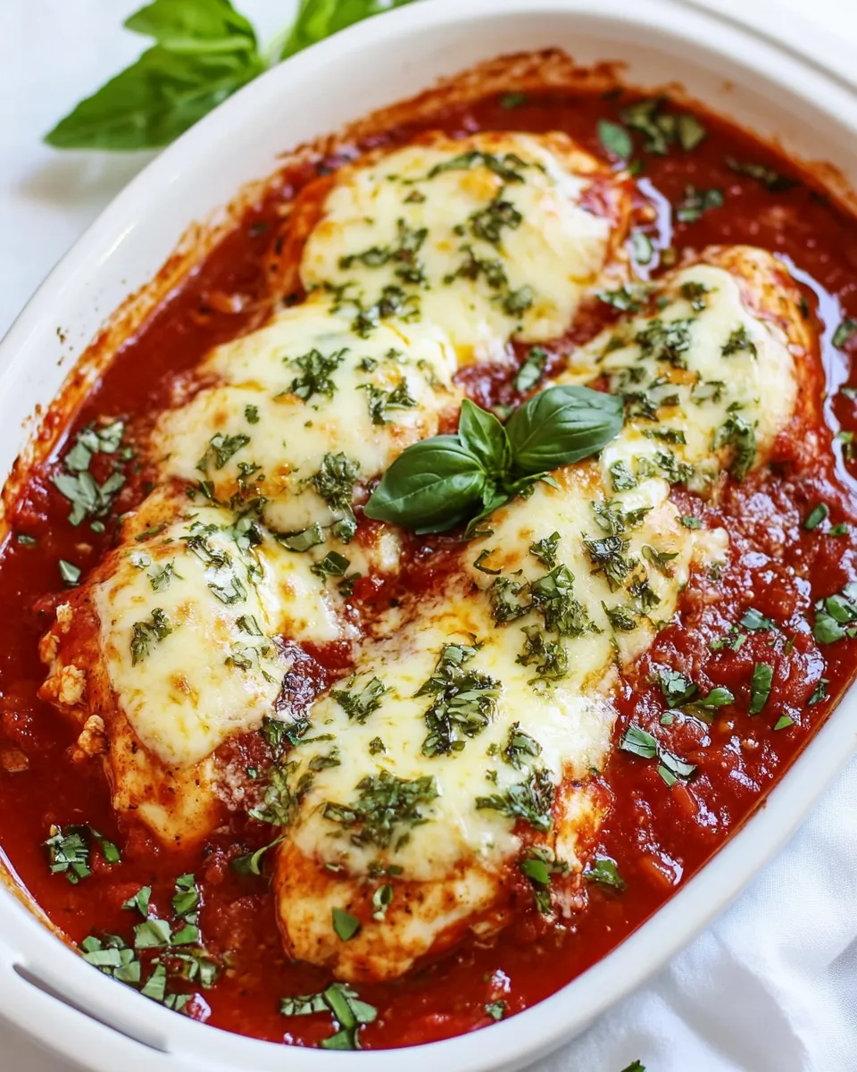 Homemade Mozzarella Chicken photo